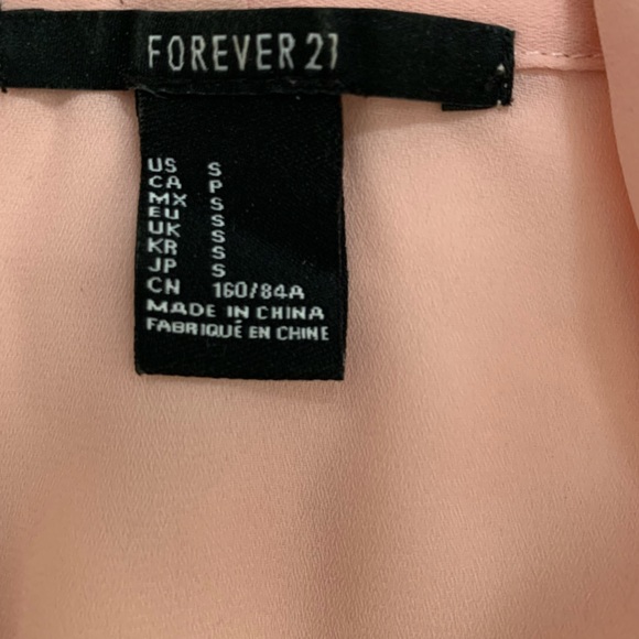 Forever21 Shawl Collar Blouse - Picture 3 of 4